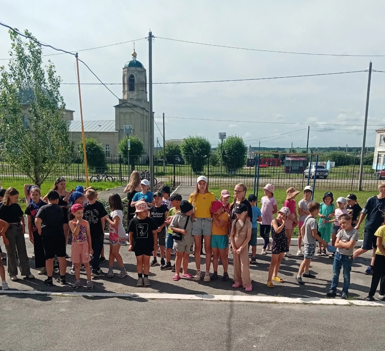 Седьмой дель в лагере.